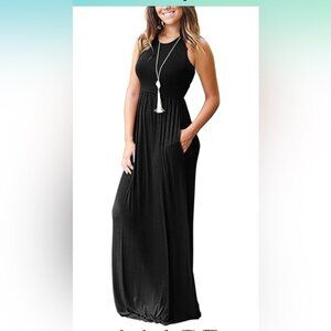 Black maxi dress from Amazon